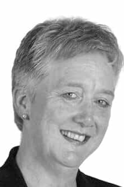 Portrait of Maggie Farrar CBE